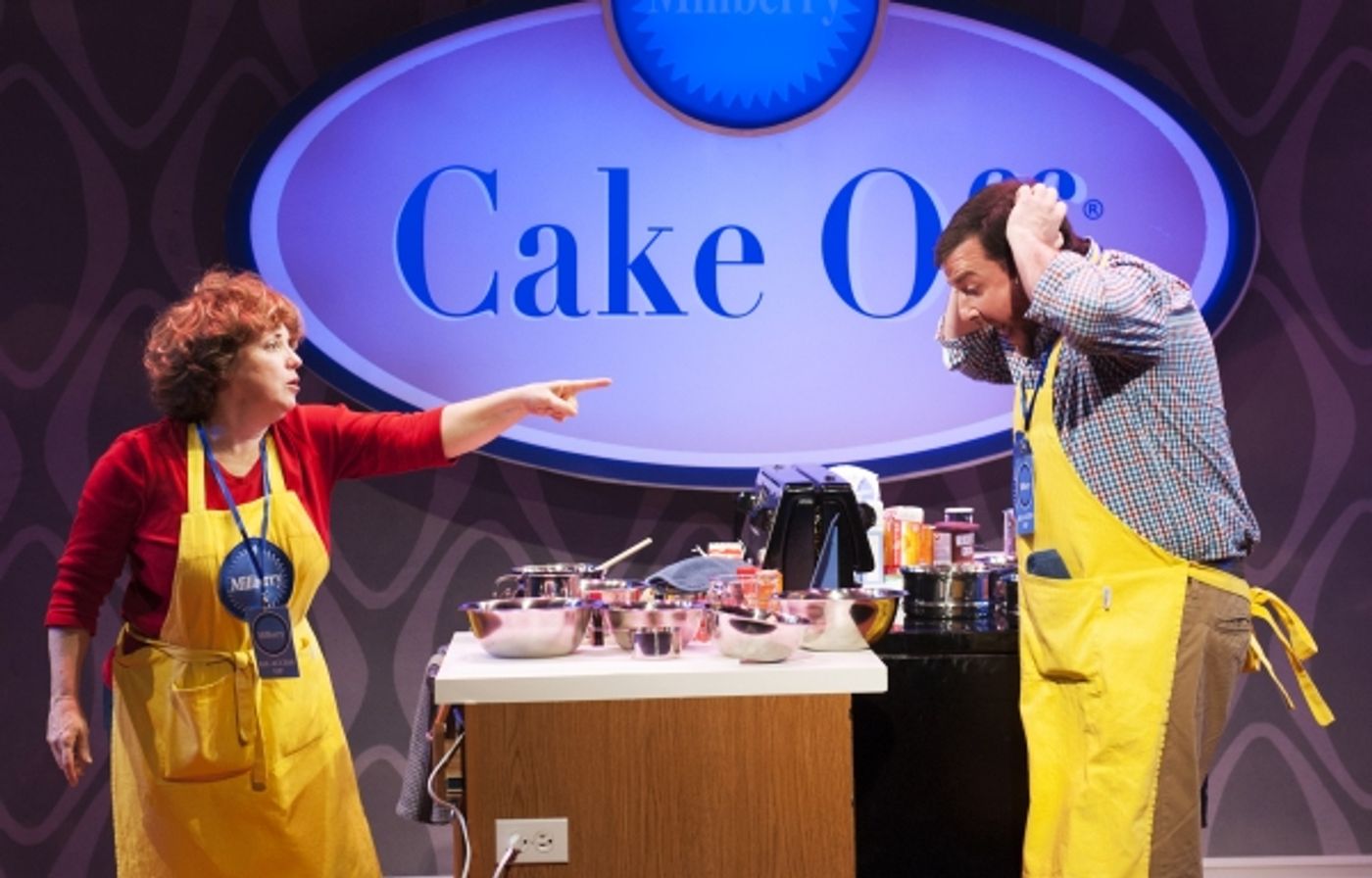 Photo Flash: World Premiere of CAKE OFF at Signature Theatre  Image