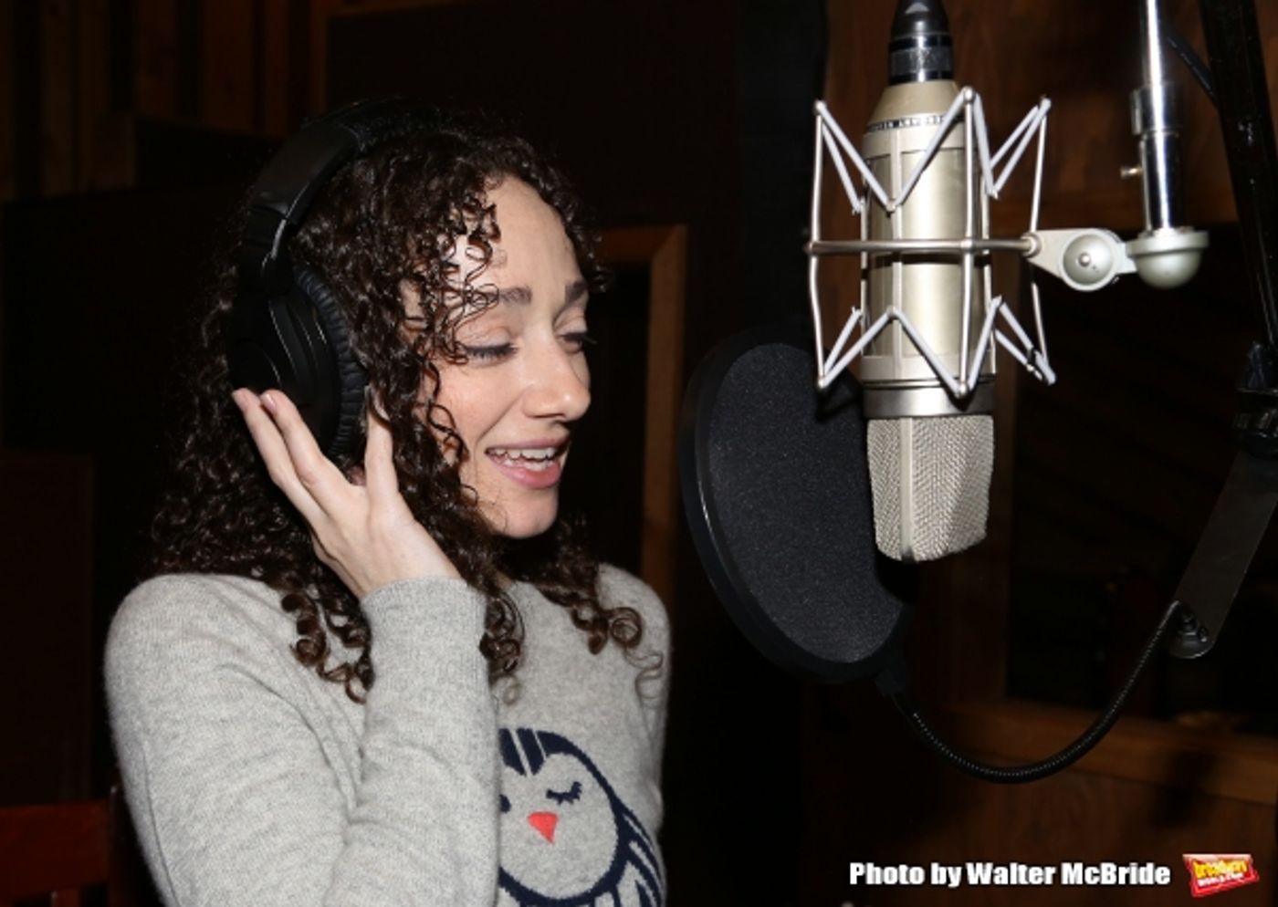 Photo Coverage: In the Recording Studio with DADDY LONG LEGS Cast  Image