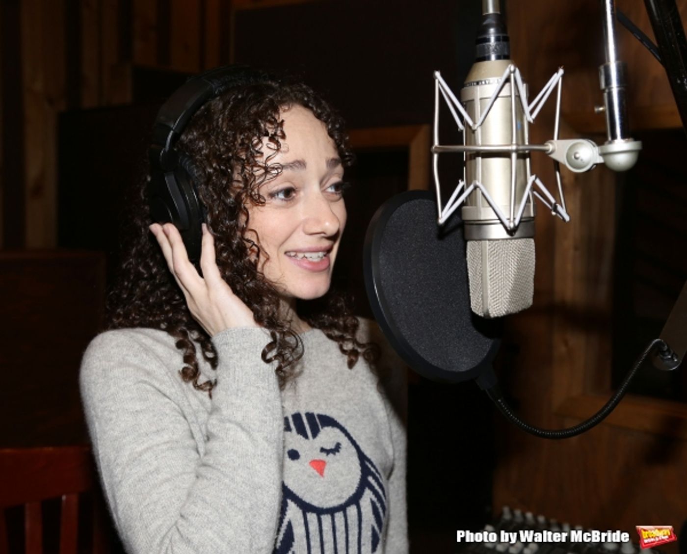 Photo Coverage: In the Recording Studio with DADDY LONG LEGS Cast  Image