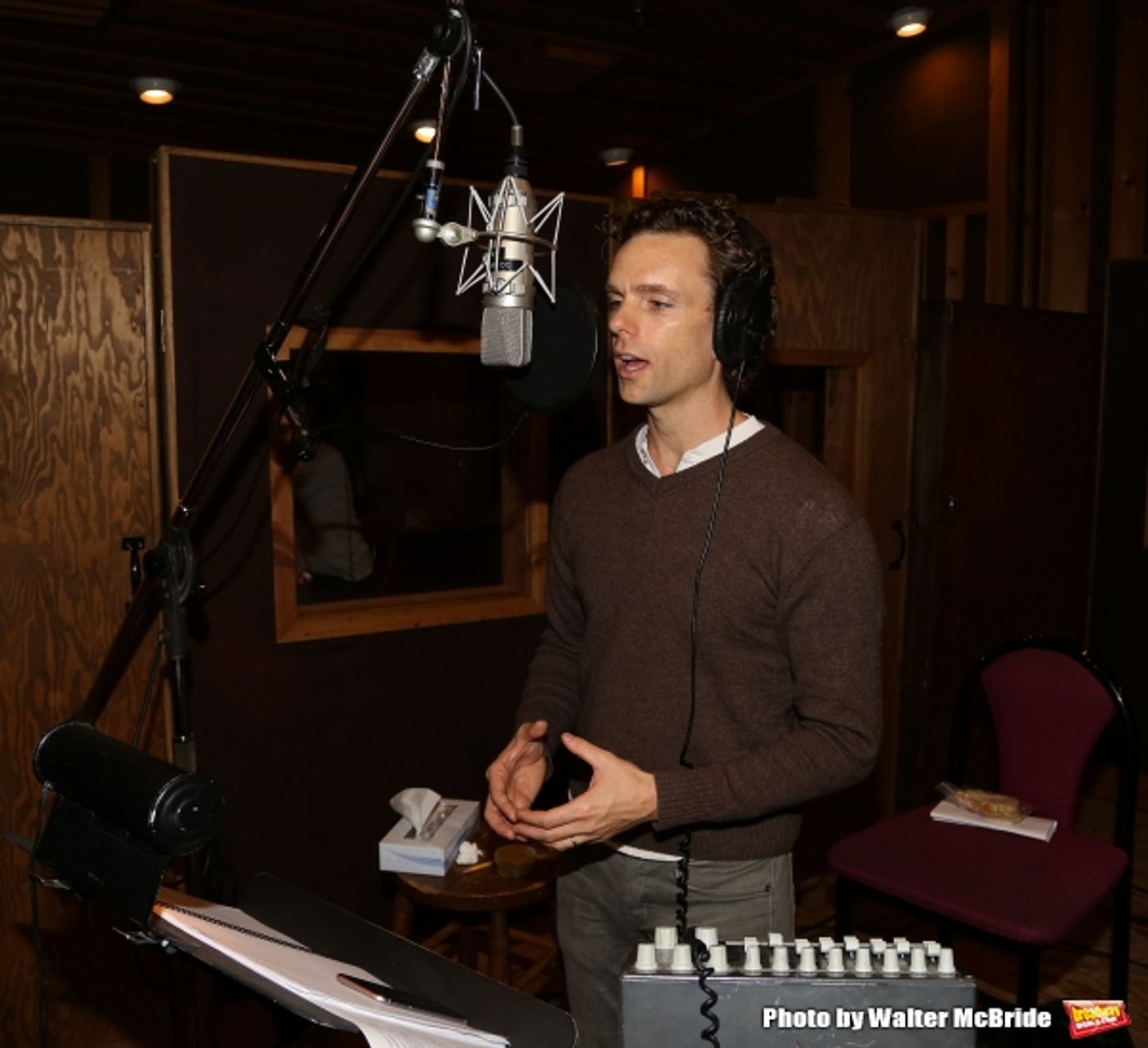 Photo Coverage: In the Recording Studio with DADDY LONG LEGS Cast  Image