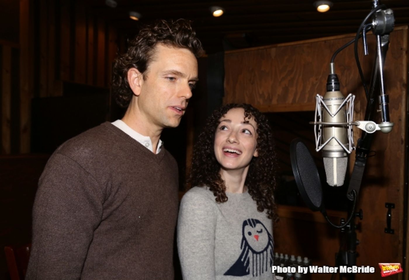 Photo Coverage: In the Recording Studio with DADDY LONG LEGS Cast  Image