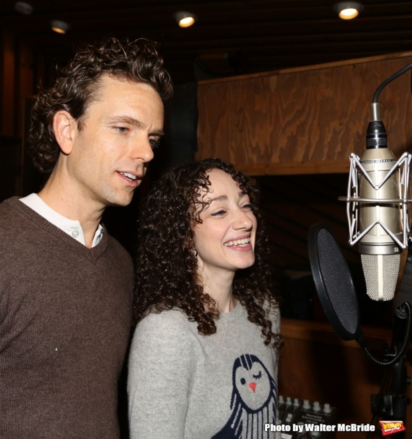 Photo Coverage: In the Recording Studio with DADDY LONG LEGS Cast  Image