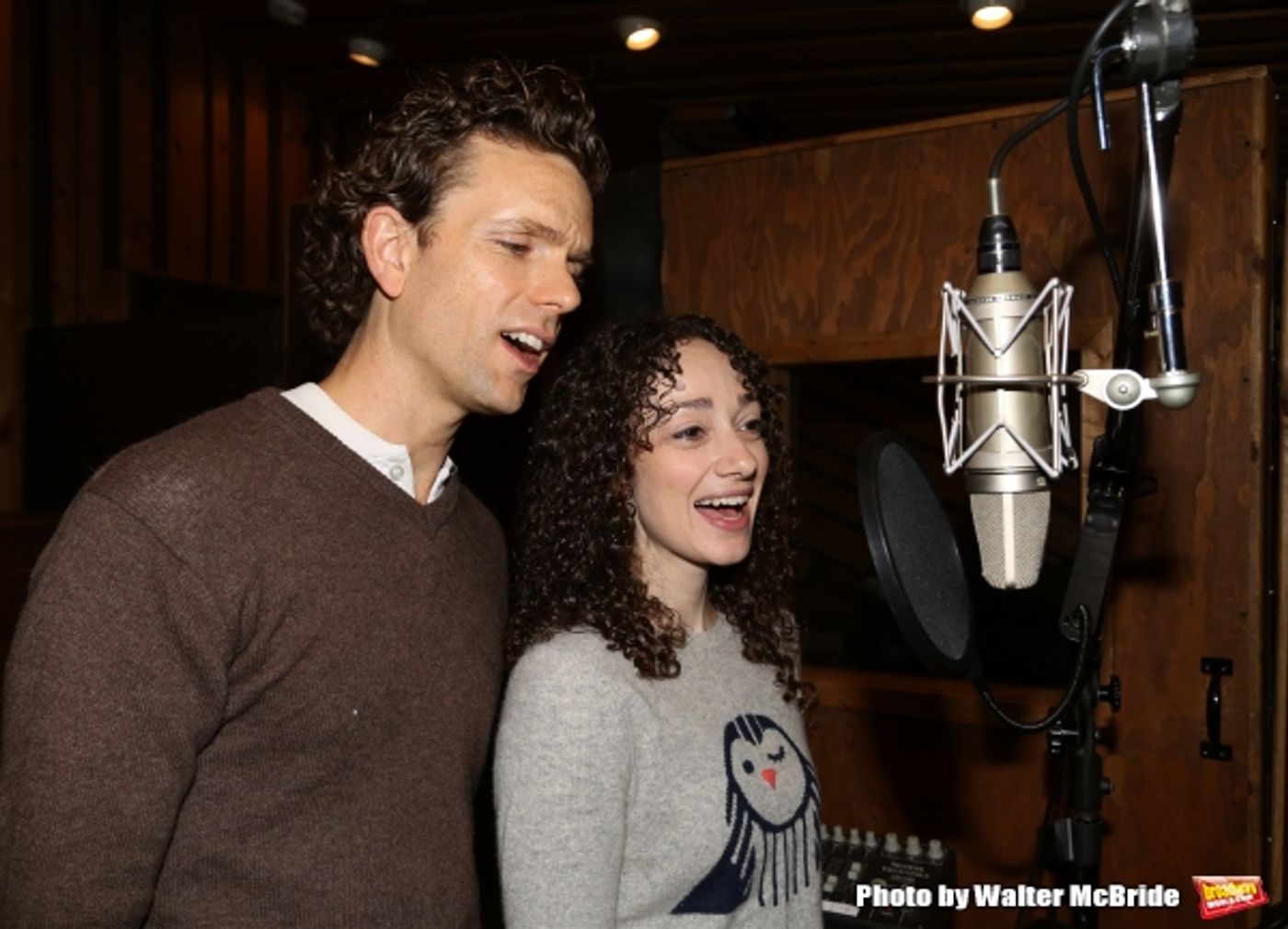 Photo Coverage: In the Recording Studio with DADDY LONG LEGS Cast  Image