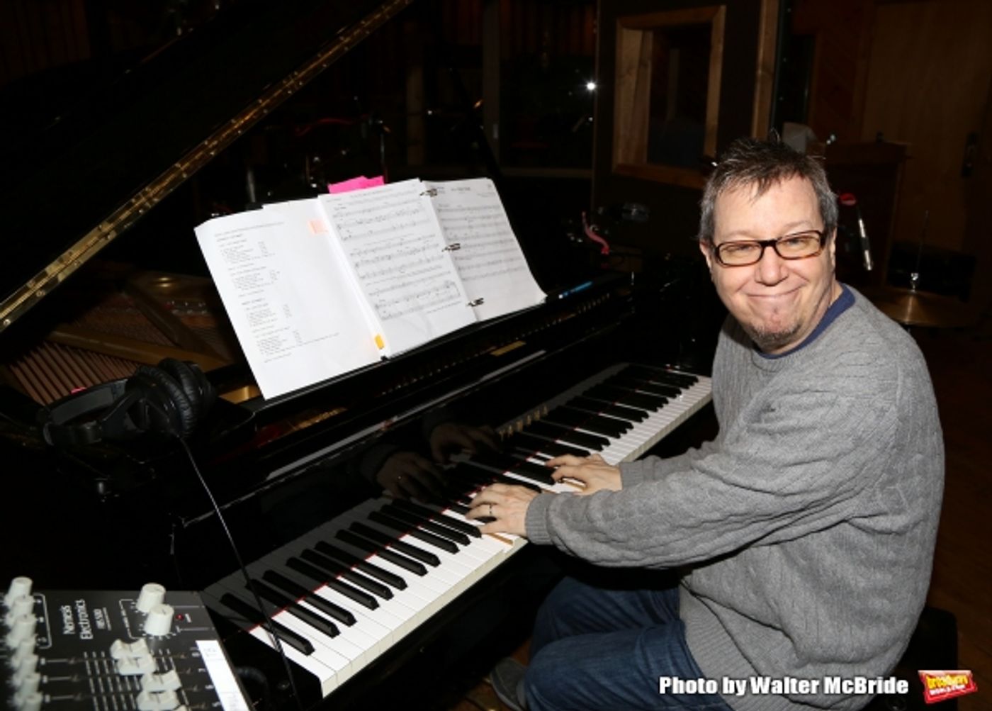 Photo Coverage: In the Recording Studio with DADDY LONG LEGS Cast Photo Coverage: In the Recording Studio with DADDY LONG LEGS Cast Image