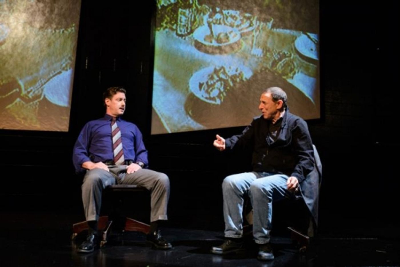 Photo Flash: First Look at Thomas Vincent Kelly & Sal Viscuso in Alliance Theatre's A STEADY RAIN  Image