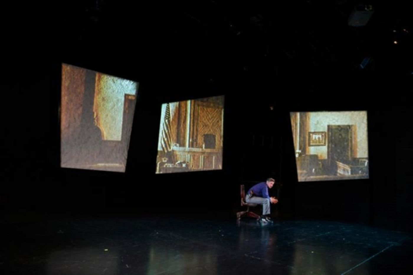 Photo Flash: First Look at Thomas Vincent Kelly & Sal Viscuso in Alliance Theatre's A STEADY RAIN  Image