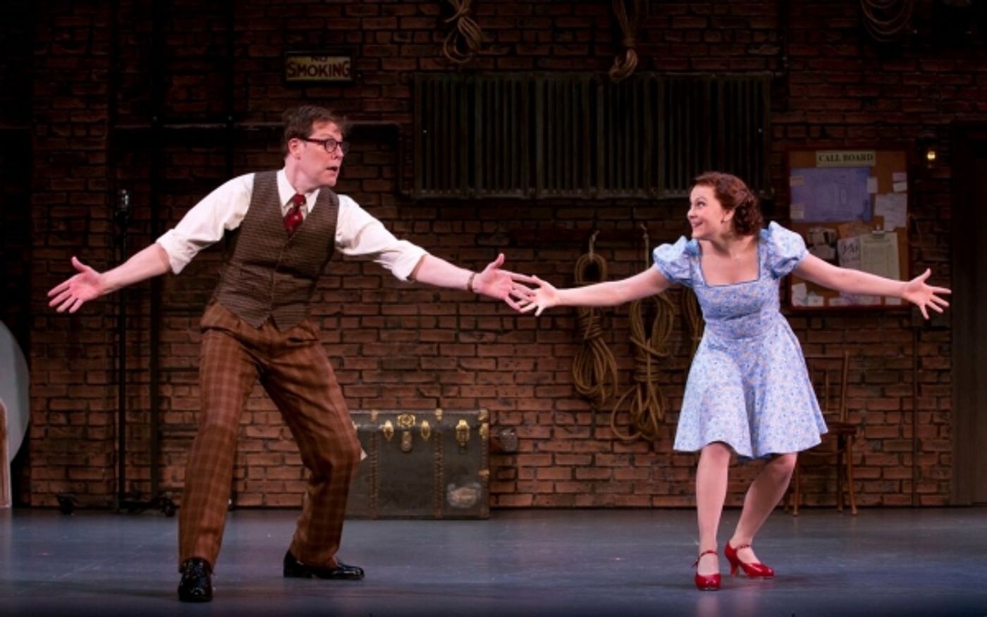 Photo Flash: Anchors Aweigh! First Look at Mara Davi, John Bolton, Lesli Margherita & More in DAMES AT SEA!  Image