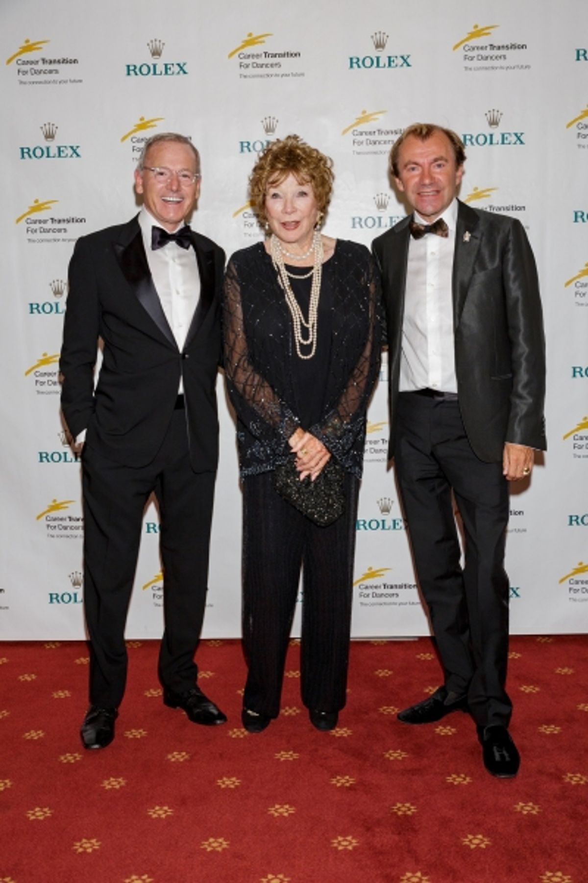 Andrew Faas, Shirley MacLaine and Lee Wells at 