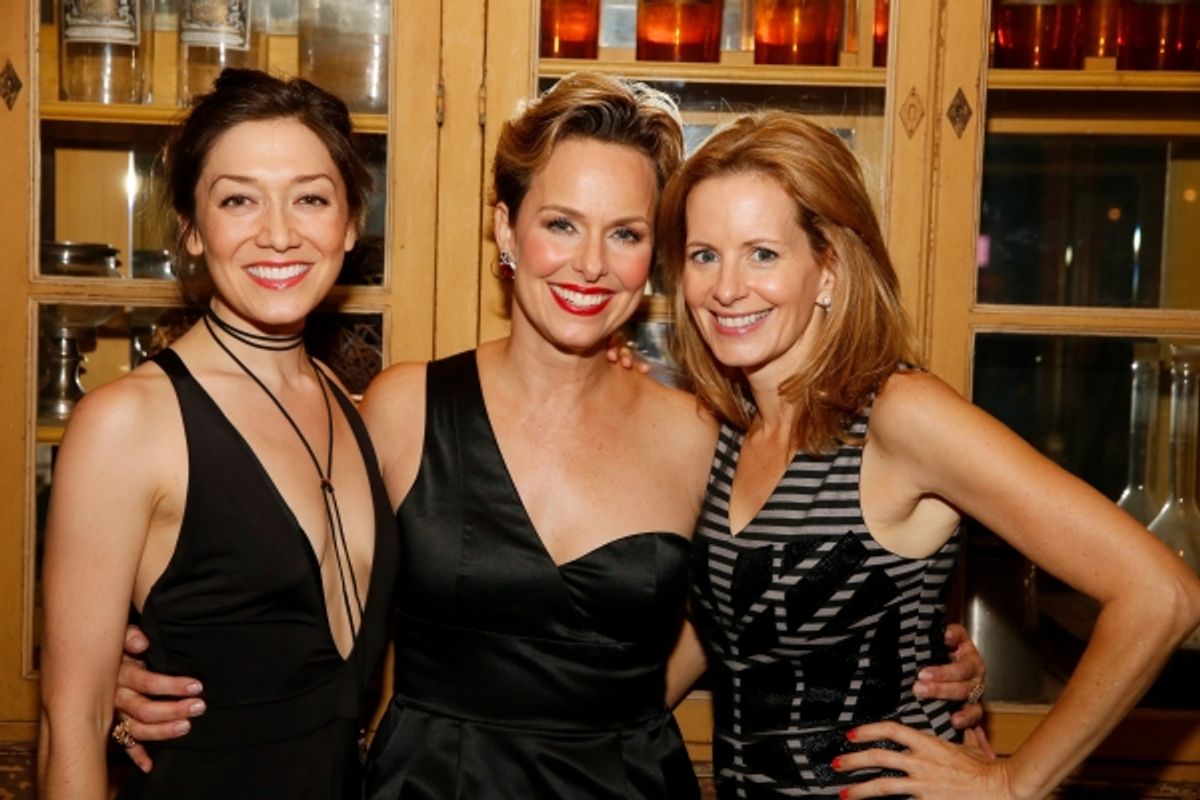 Zarah Mahler, Melora Hardin and Missy Yager at 