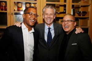 Branden Jacobs-Jenkins, Michael Ritchie and Eric Ting Photo