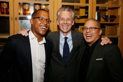 Branden Jacobs-Jenkins, Michael Ritchie and Eric Ting Photo