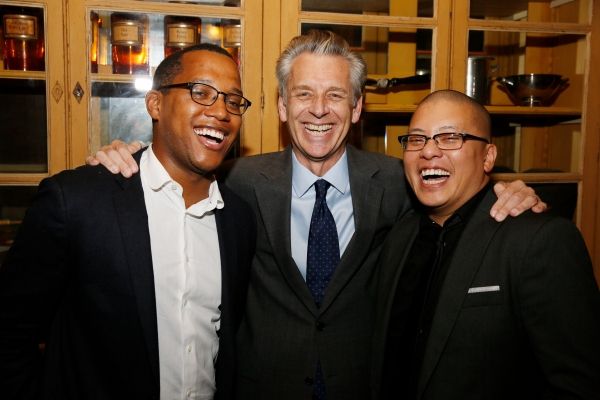 Branden Jacobs-Jenkins, Michael Ritchie and Eric Ting Photo