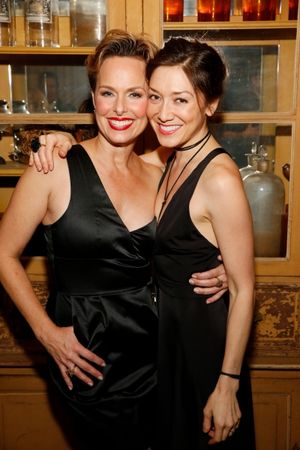 Melora Hardin and Zarah Mahler Photo