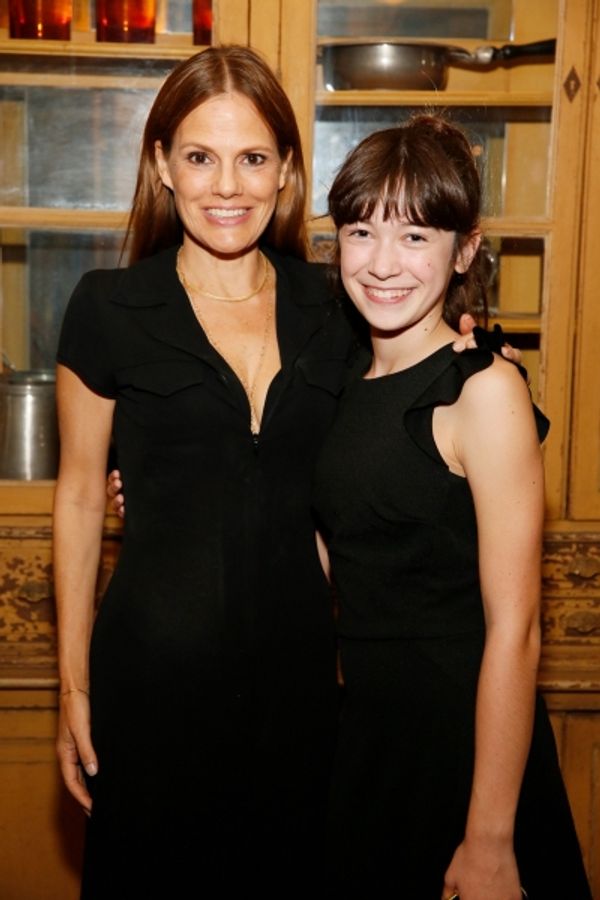 Actress Suzanne Cryer and cast member Grace Kaufman Photo