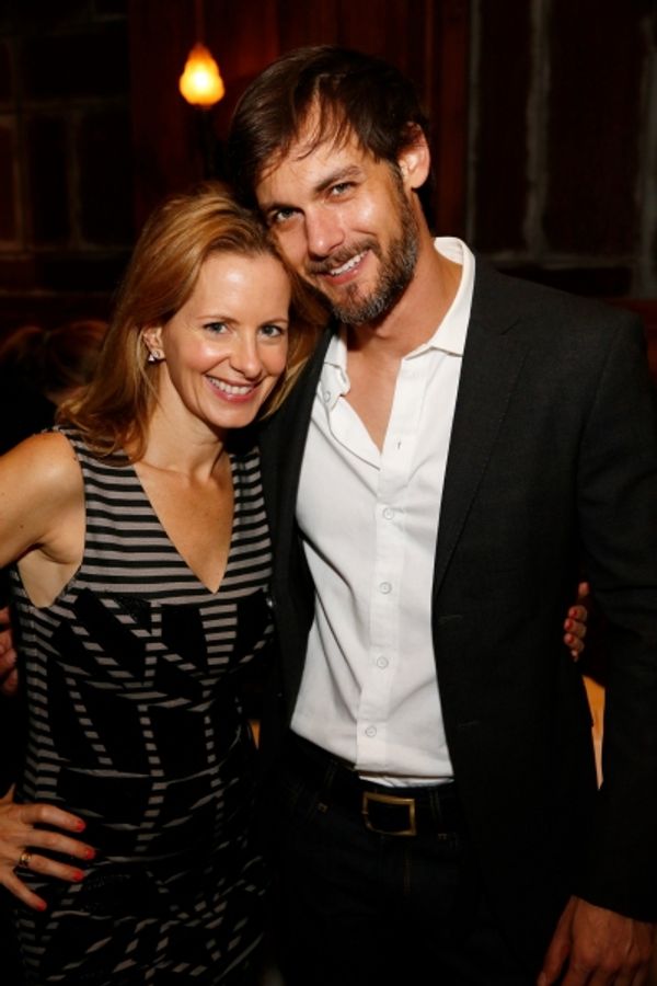 Cast members Missy Yager and Robert Beitzel Photo