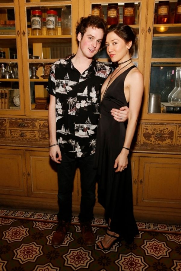 Cast members Will Tranfo and Zarah Mahler Photo