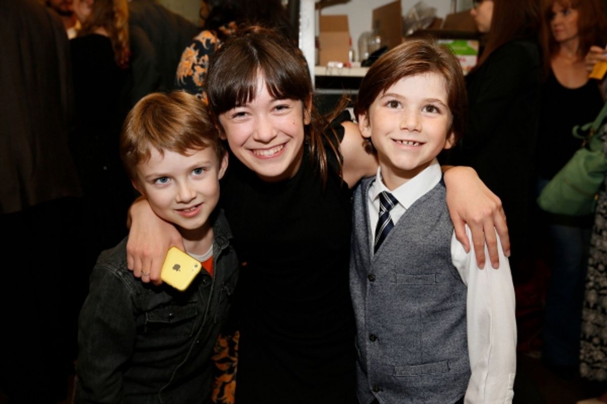 Liam Blair Askew, Grace Kaufman and Alexander James Rodriguez at 