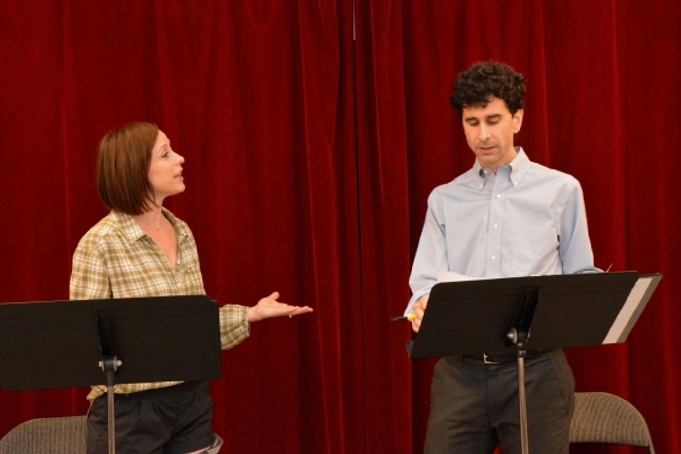 Photo Coverage: Inside DANCING LESSONS Reading with John Cariani and Paige Davis! Photo Coverage: Inside DANCING LESSONS Reading with John Cariani and Paige Davis! Image