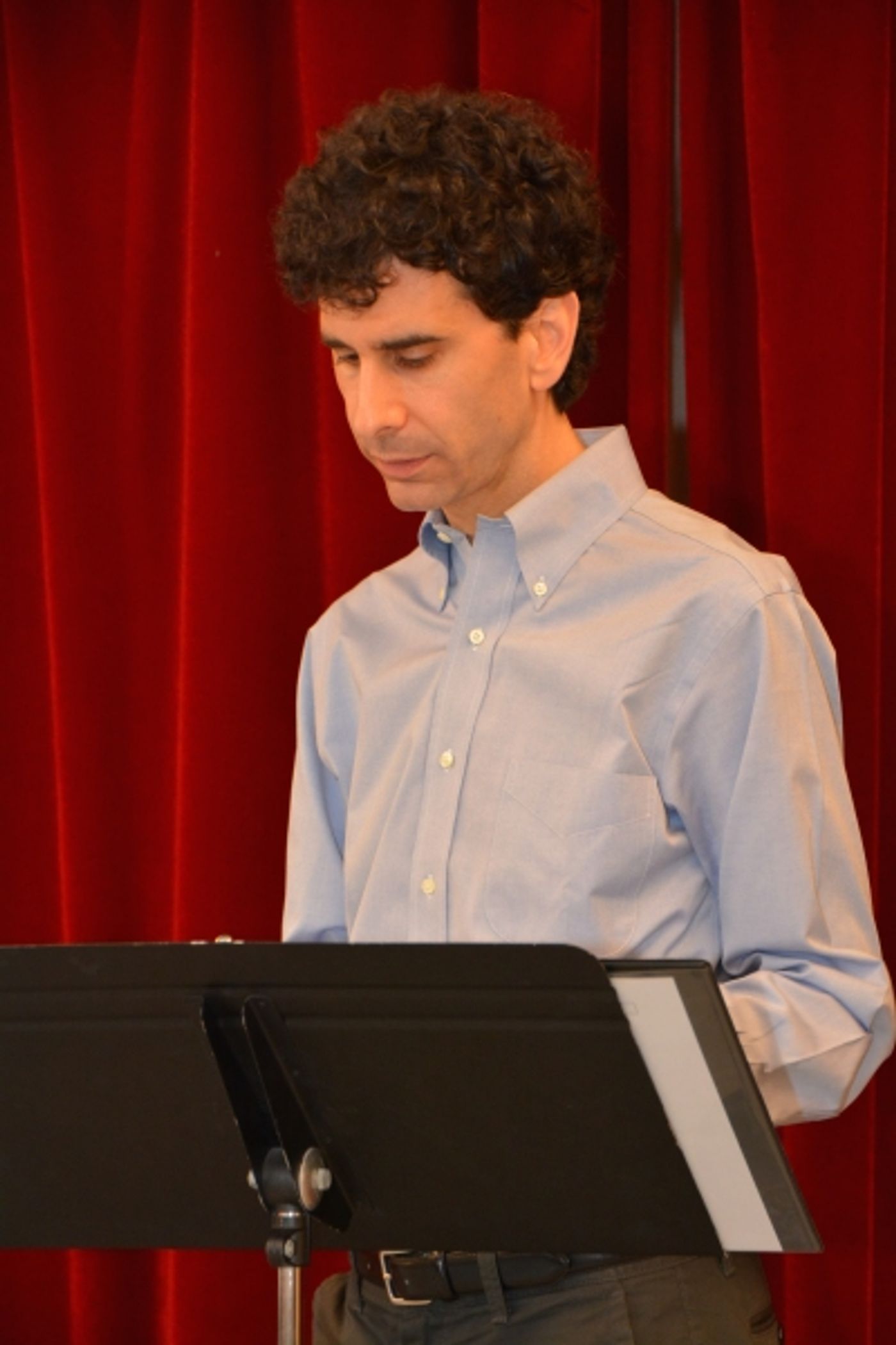 Photo Coverage: Inside DANCING LESSONS Reading with John Cariani and Paige Davis!  Image