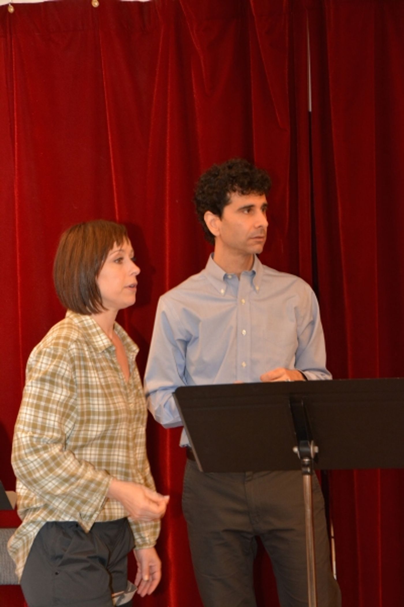 Photo Coverage: Inside DANCING LESSONS Reading with John Cariani and Paige Davis! Photo Coverage: Inside DANCING LESSONS Reading with John Cariani and Paige Davis! Image