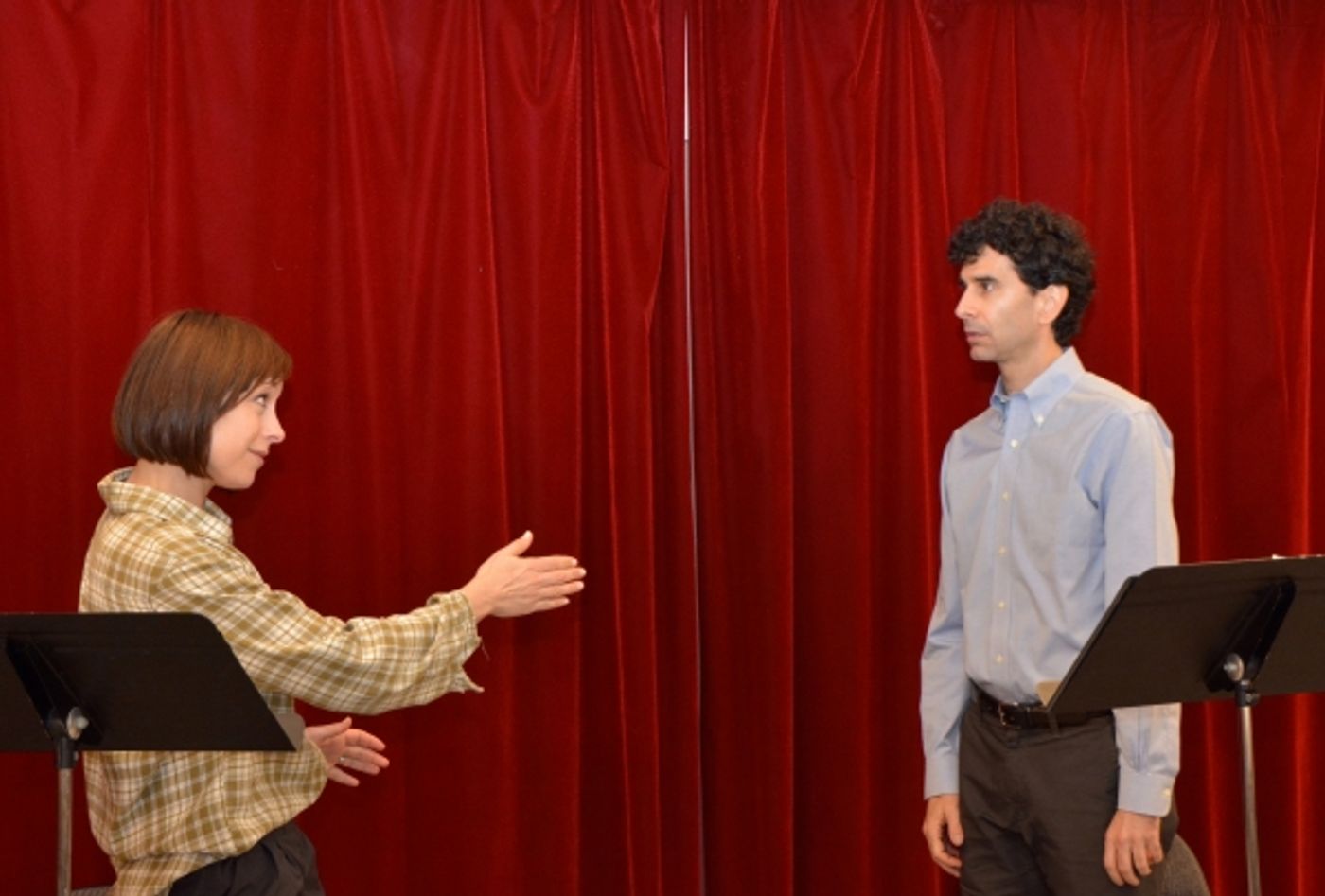 Photo Coverage: Inside DANCING LESSONS Reading with John Cariani and Paige Davis! Photo Coverage: Inside DANCING LESSONS Reading with John Cariani and Paige Davis! Image