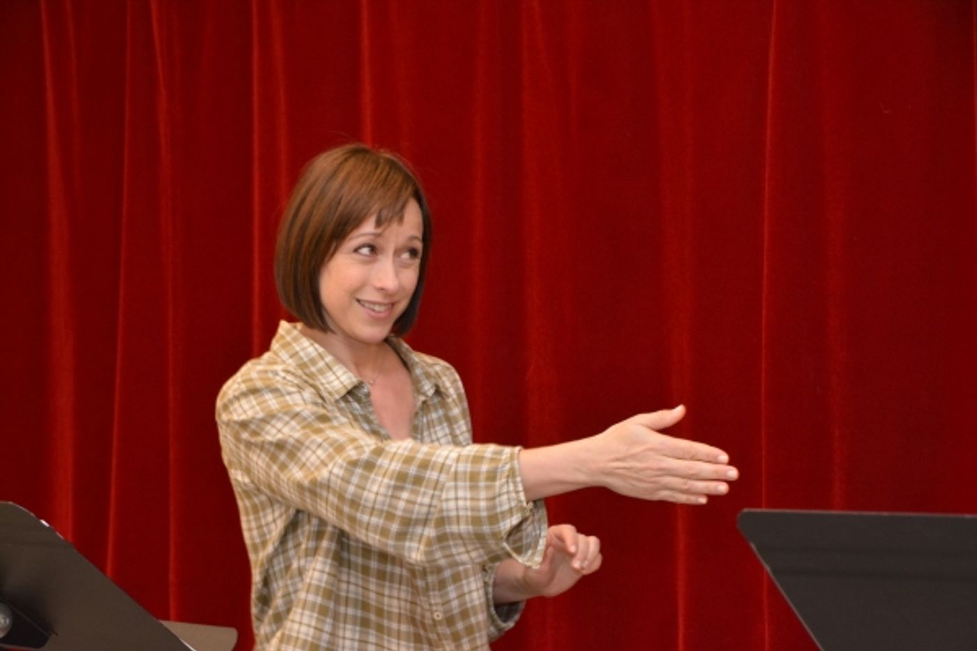 Photo Coverage: Inside DANCING LESSONS Reading with John Cariani and Paige Davis!  Image