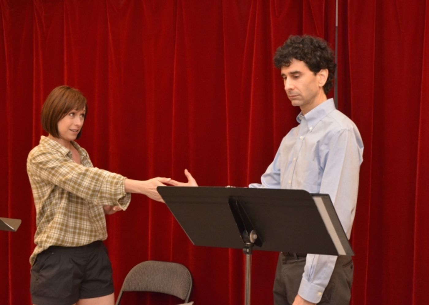 Photo Coverage: Inside DANCING LESSONS Reading with John Cariani and Paige Davis! Photo Coverage: Inside DANCING LESSONS Reading with John Cariani and Paige Davis! Image