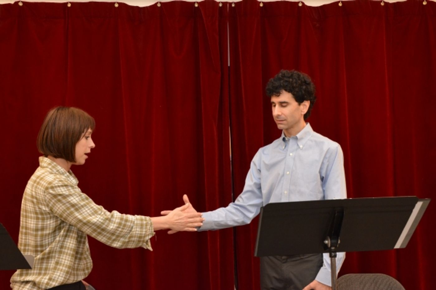 Photo Coverage: Inside DANCING LESSONS Reading with John Cariani and Paige Davis! Photo Coverage: Inside DANCING LESSONS Reading with John Cariani and Paige Davis! Image