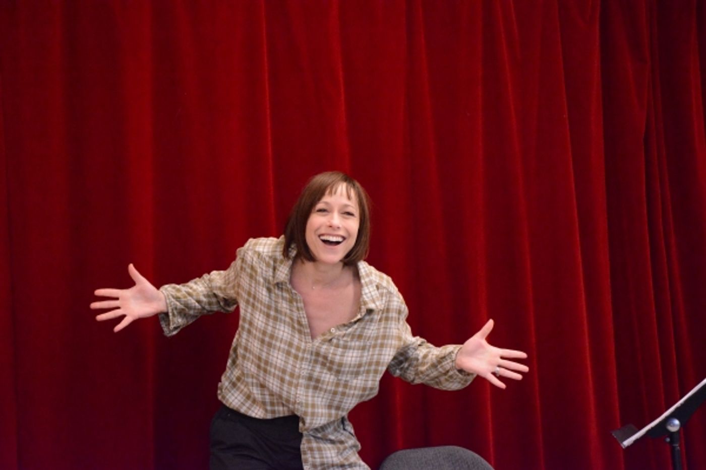 Photo Coverage: Inside DANCING LESSONS Reading with John Cariani and Paige Davis!  Image
