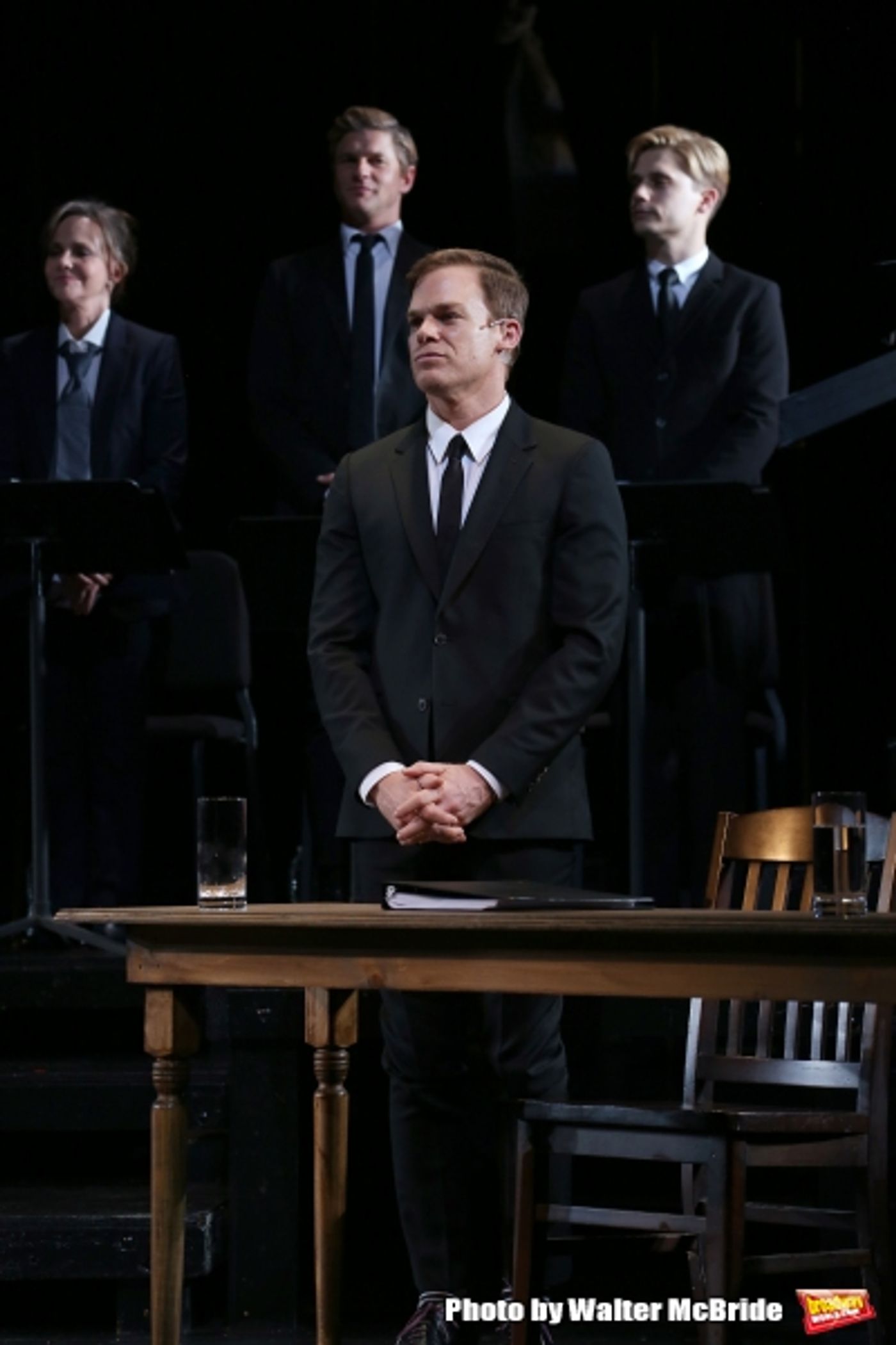 Photo Coverage: Jonathan Groff, Michael C. Hall, Sally Field & More Take Bows in GROSS INDECENCY  Image