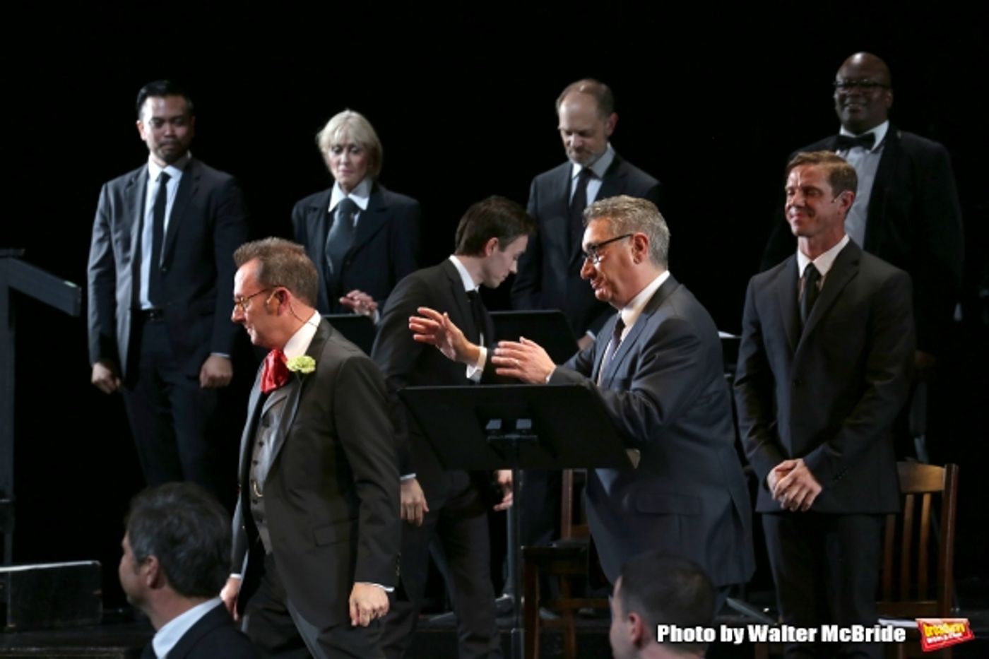 Photo Coverage: Jonathan Groff, Michael C. Hall, Sally Field & More Take Bows in GROSS INDECENCY  Image