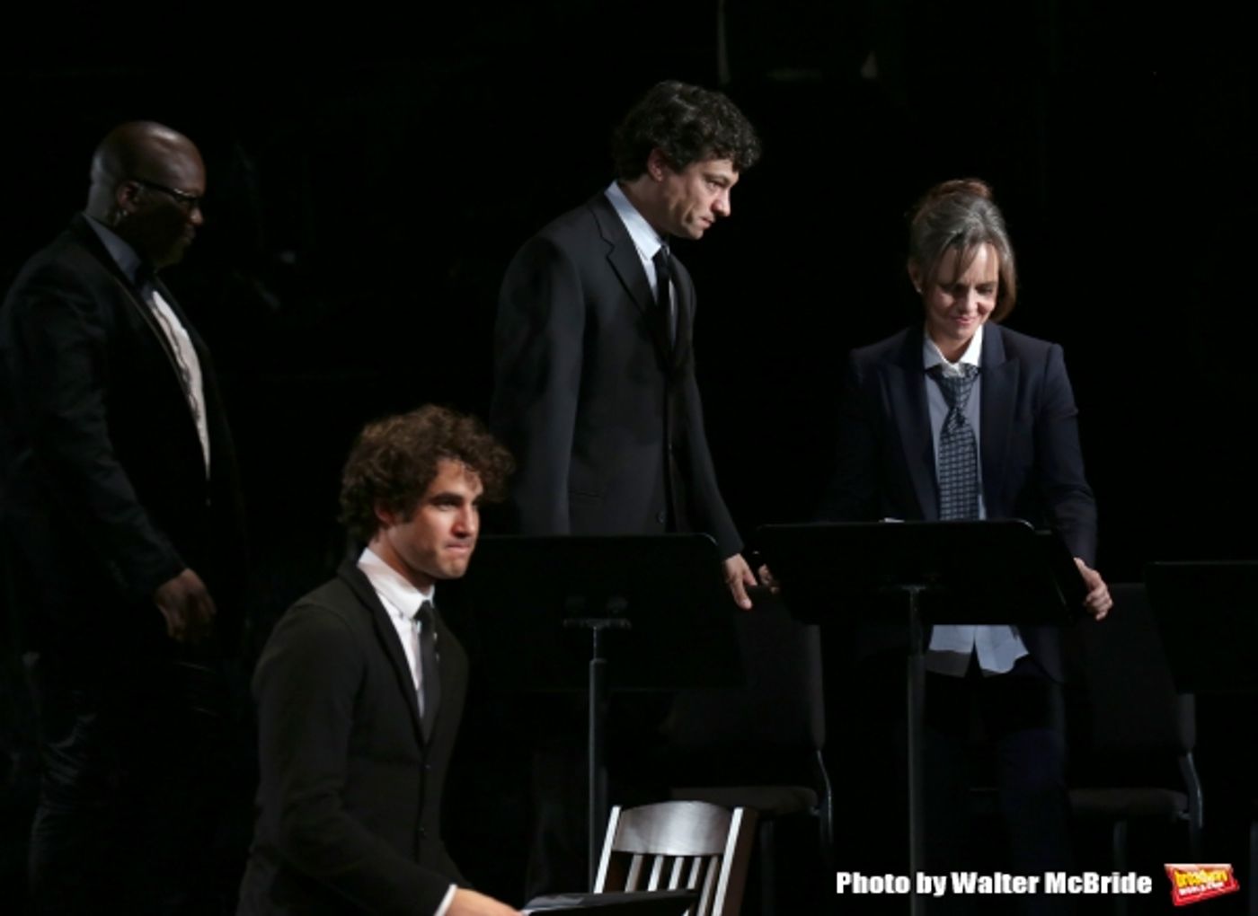 Photo Coverage: Jonathan Groff, Michael C. Hall, Sally Field & More Take Bows in GROSS INDECENCY  Image