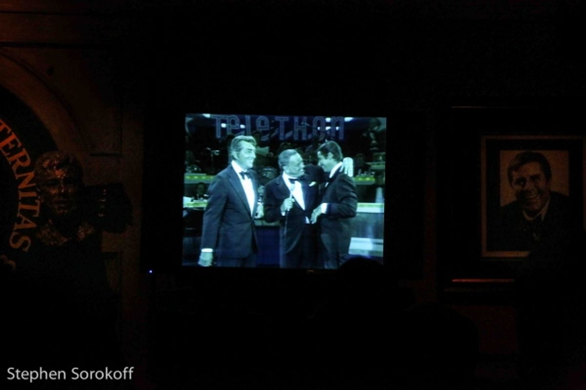 Dean Martin, Frank Sinatra, Jerry Lewis at 