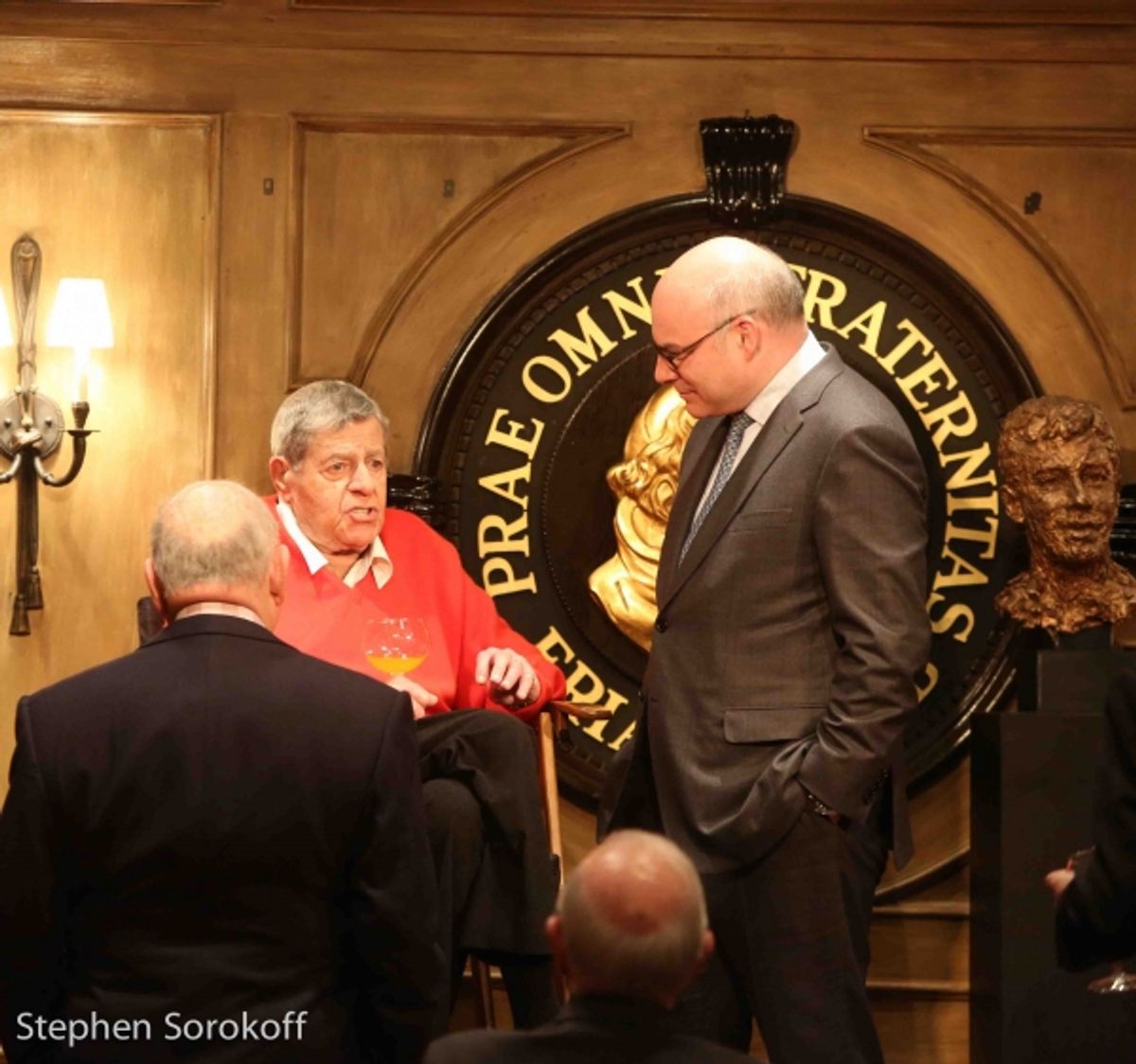 Jerry Lewis & Michael Gyure at 