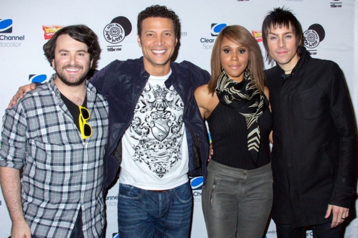 Alex Brightman, Justin Guarini, Deborah Cox, Tony Vincent at 