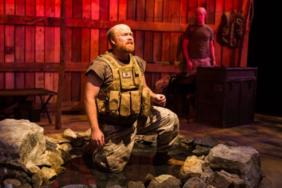 Photo Flash: First Look at Michael F. Toomey in AN ILIAD at Shakespeare & Company Image