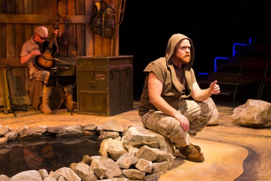 Photo Flash: First Look at Michael F. Toomey in AN ILIAD at Shakespeare & Company Image