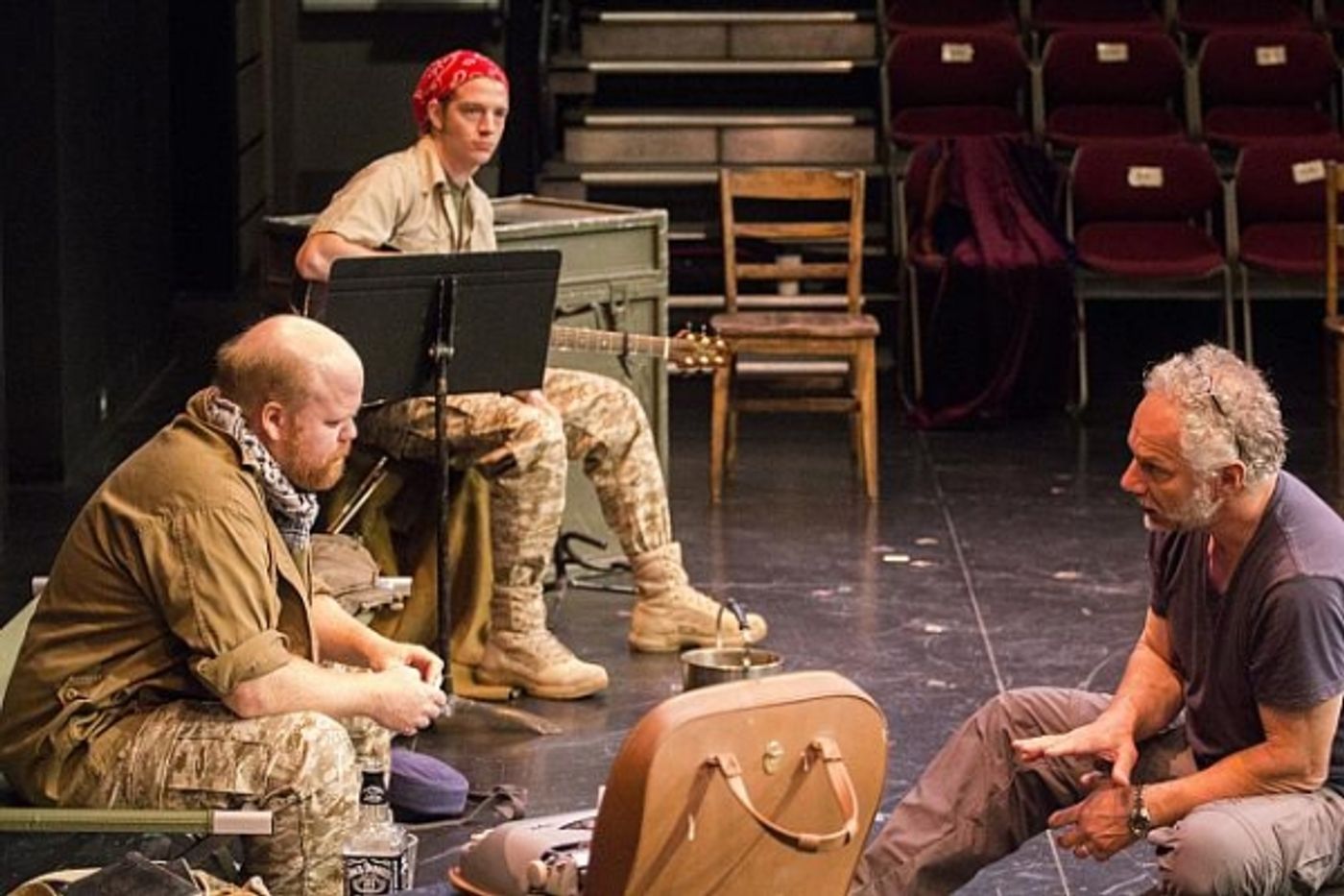 Photo Flash: First Look at Michael F. Toomey in AN ILIAD at Shakespeare & Company  Image