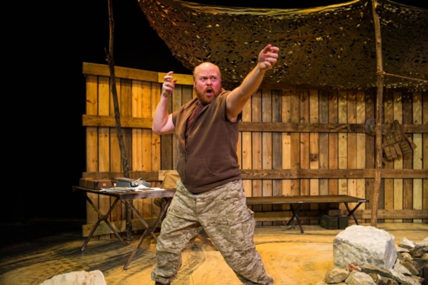 Photo Flash: First Look at Michael F. Toomey in AN ILIAD at Shakespeare & Company  Image