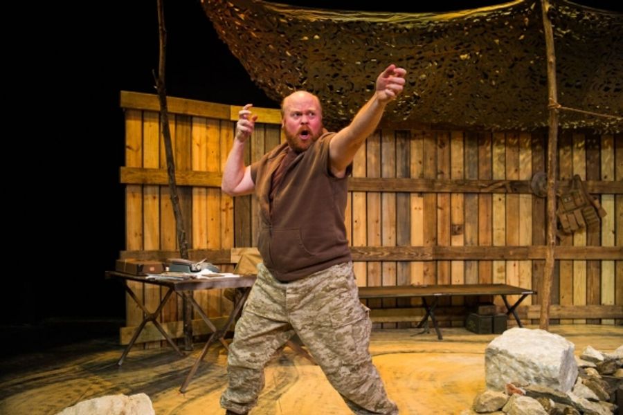 Photo Flash: First Look at Michael F. Toomey in AN ILIAD at Shakespeare & Company Image