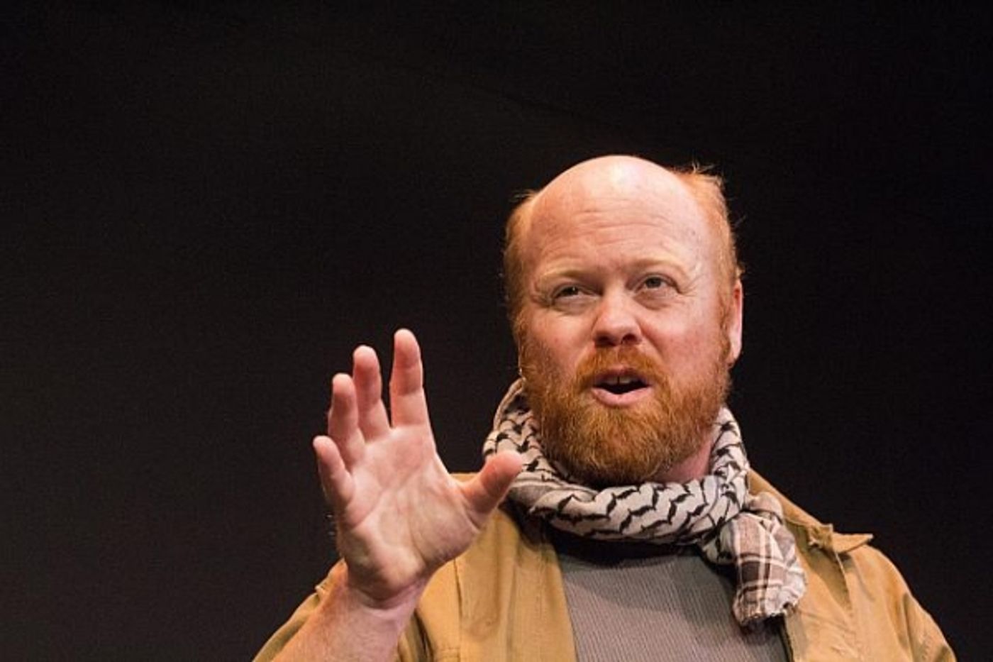 Photo Flash: First Look at Michael F. Toomey in AN ILIAD at Shakespeare & Company  Image