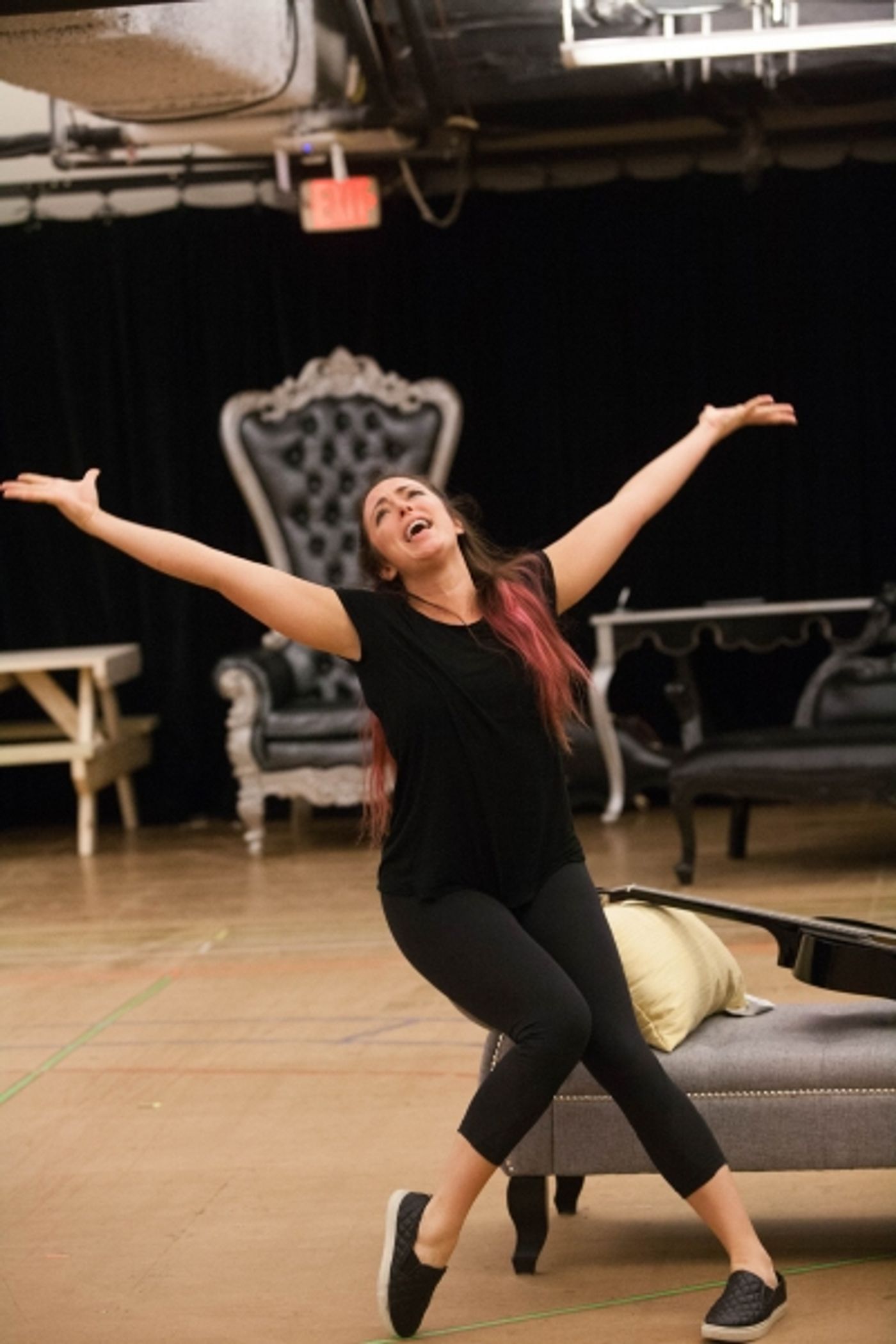 Photo Flash: In Rehearsal with Donna Migliaccio, Desi Oakley and More for Signature Theatre's GIRLSTAR World Premiere  Image