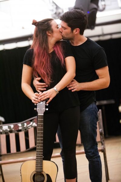Desi Oakley (Tina Girlstar) and Samuel Edgerly (Jeff) Photo