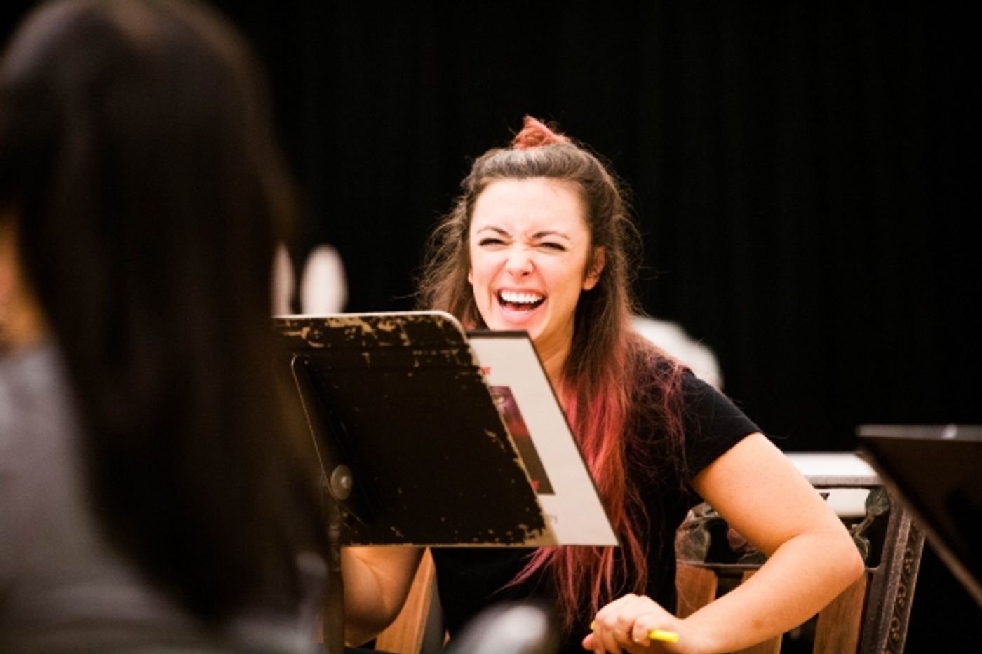 Photo Flash: In Rehearsal with Donna Migliaccio, Desi Oakley and More for Signature Theatre's GIRLSTAR World Premiere  Image