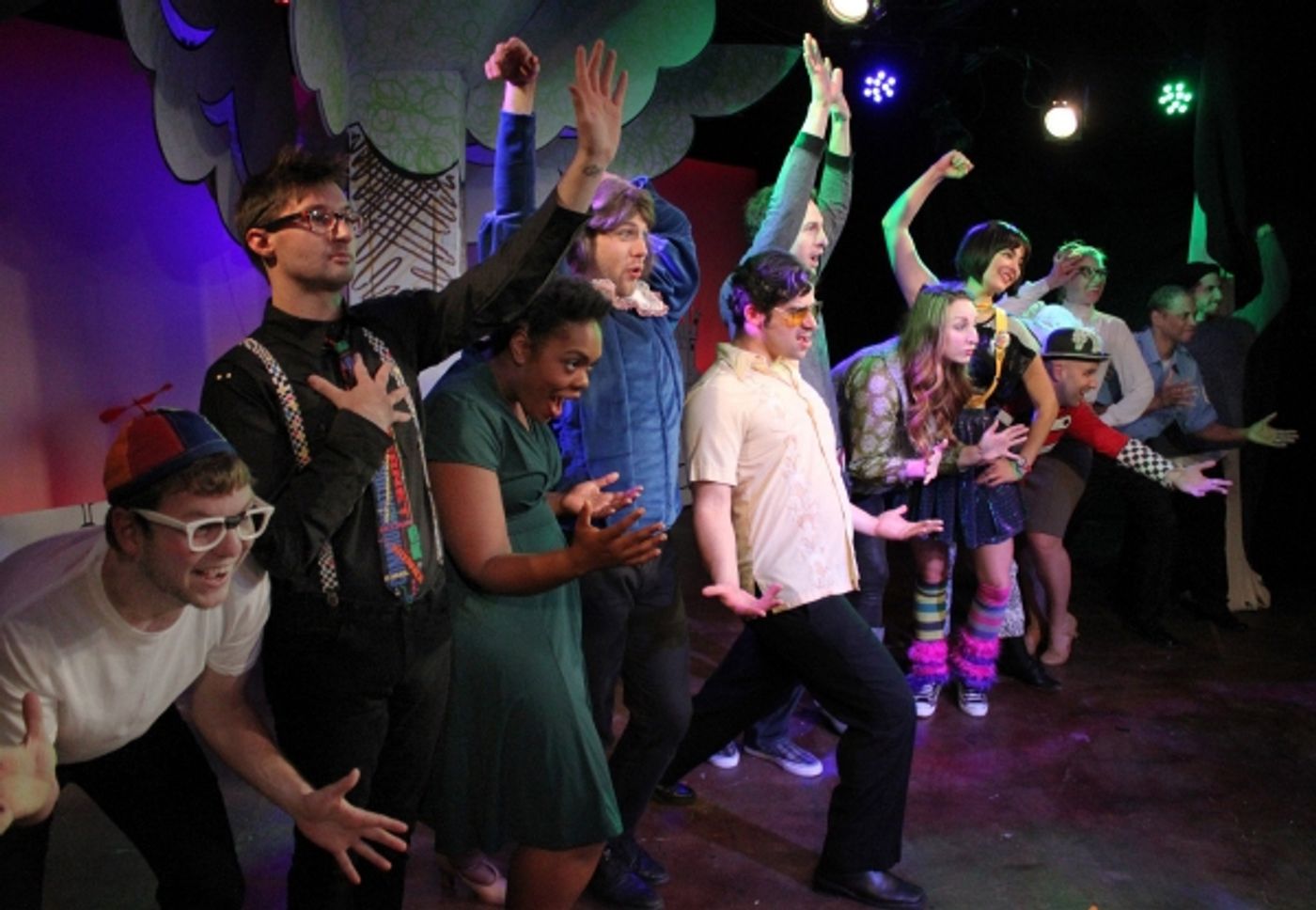 Photo Flash: First Look at Underscore Theatre's THE STORY OF A STORY (THE UNTOLD STORY)  Image