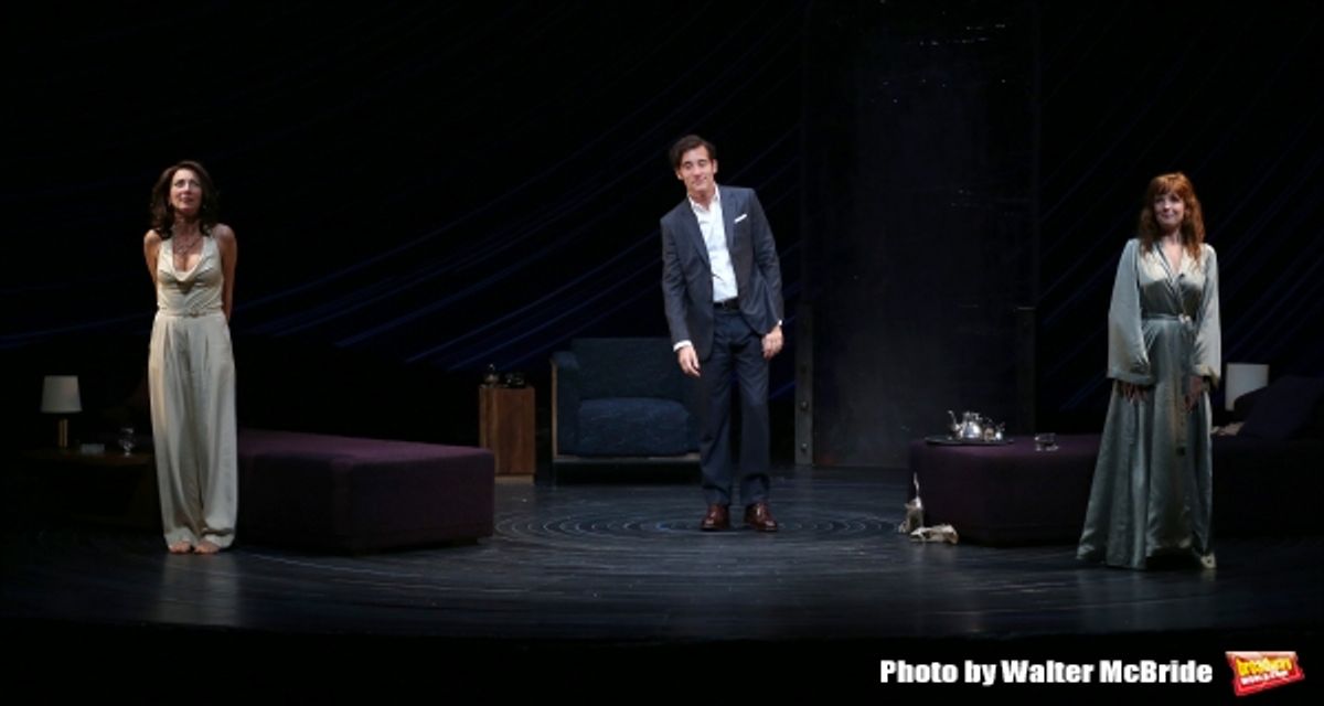 Eve Best, Clive Owen and Kelly Reilly  at 