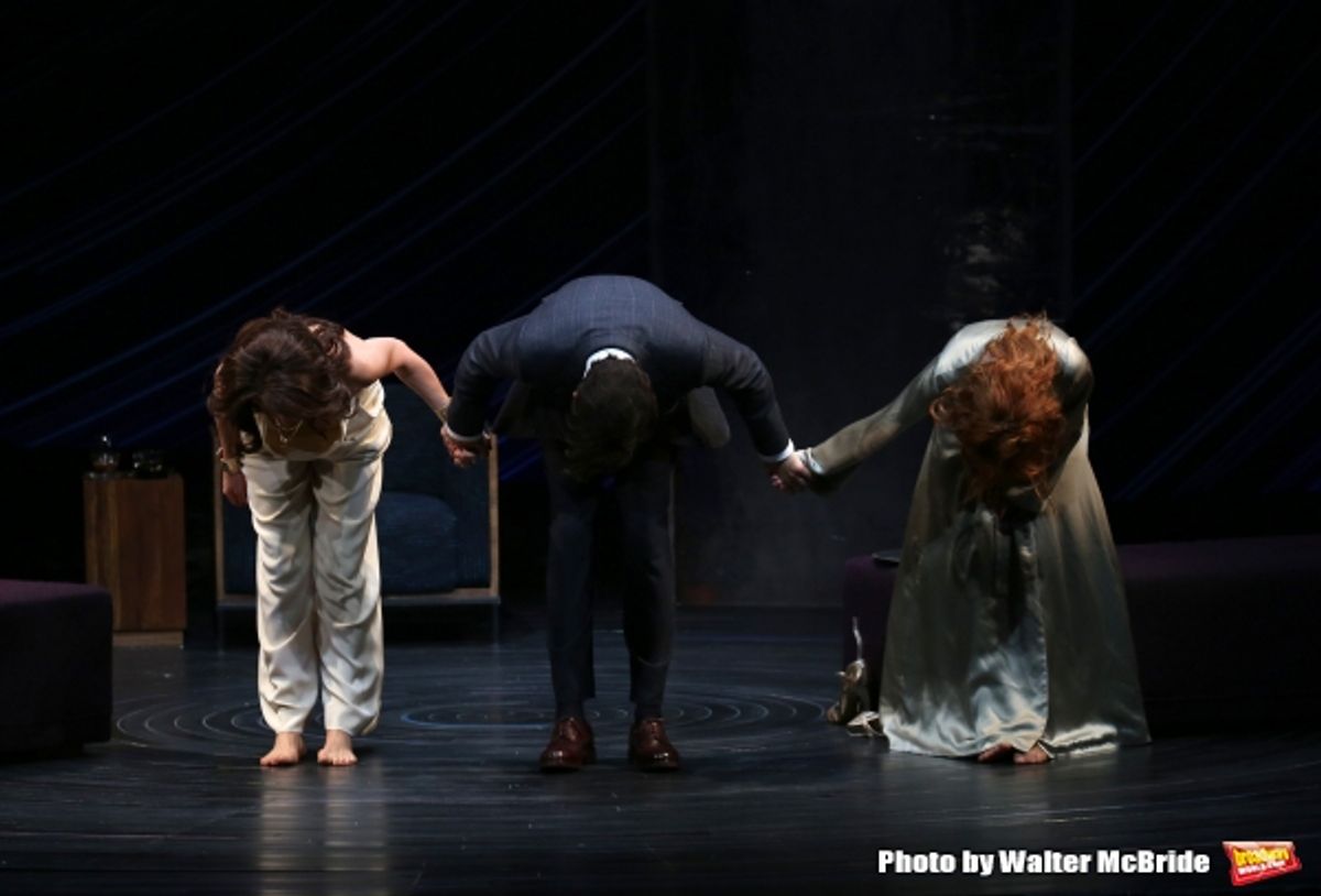 Eve Best, Clive Owen and Kelly Reilly  at 