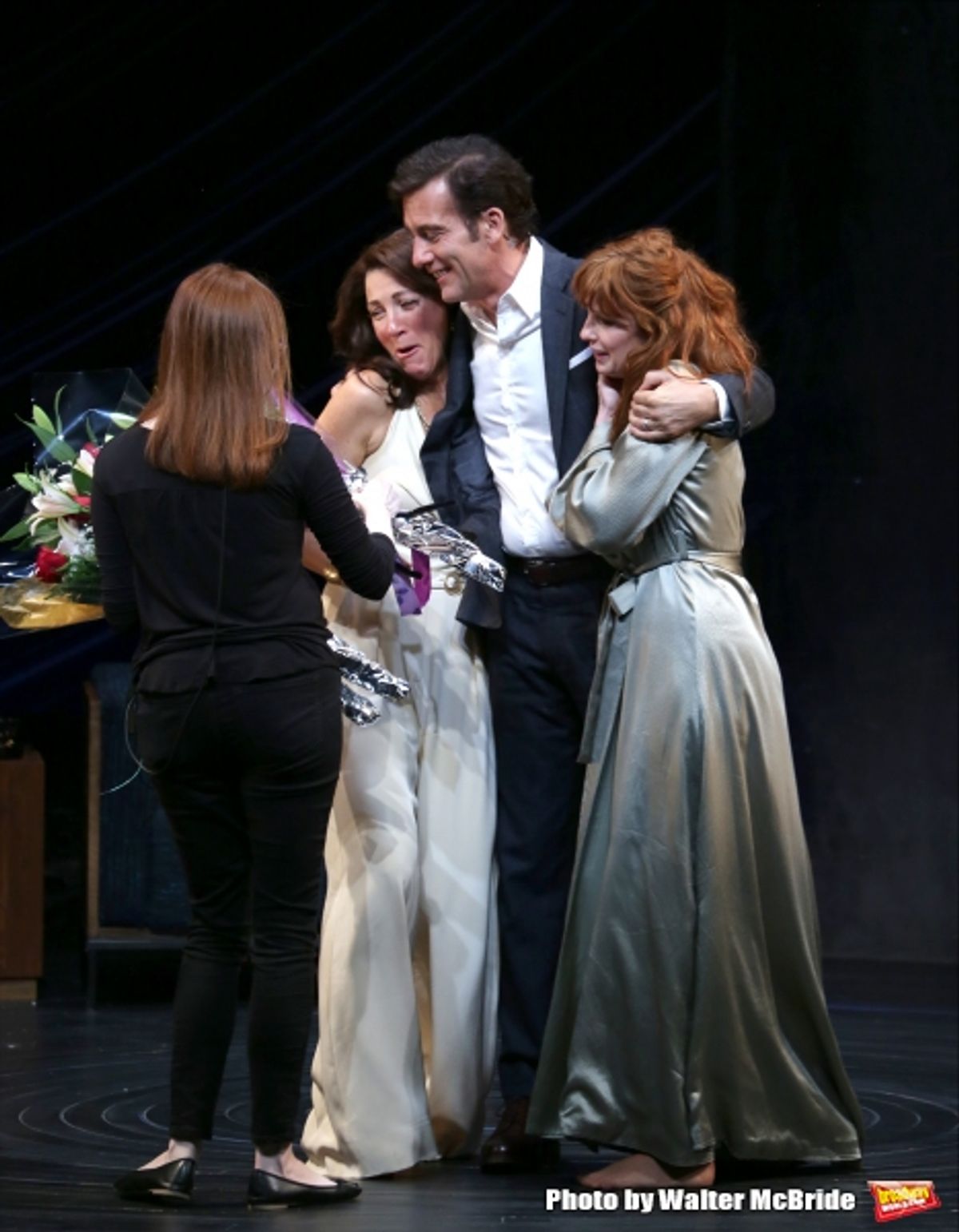 Eve Best, Clive Owen and Kelly Reilly  at 