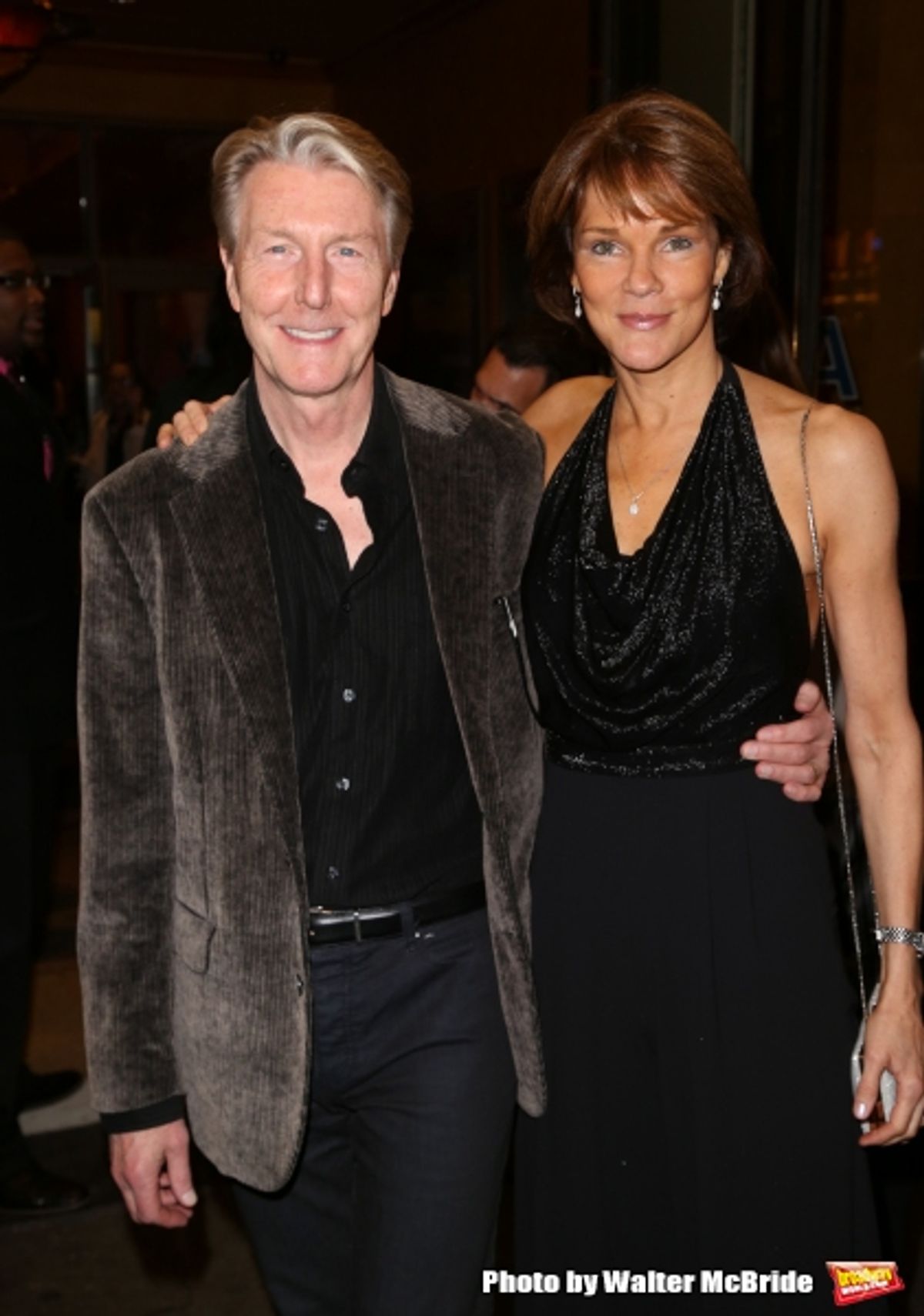 Byron Jennings and Carolyn McCormick at 