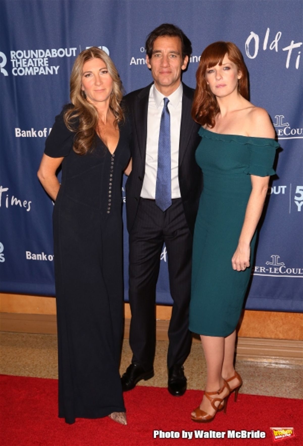 Eve Best, Clive Owen and Kelly Reilly at 